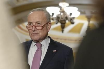 Sen. Schumer Dodges Questions About Pushing Biden To Drop Out