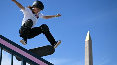 Here comes the sun: Teenage skaters fall and rise again at Paris Games