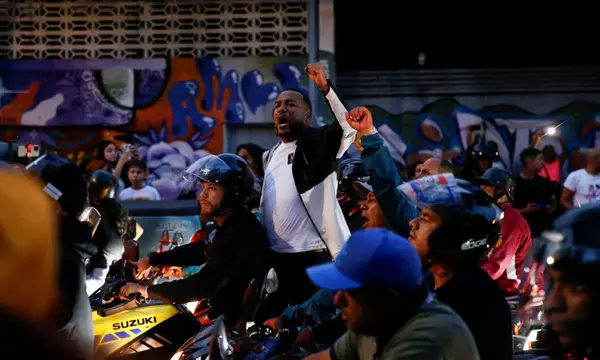 Venezuela on a knife-edge as polls close in election which could end socialist rule