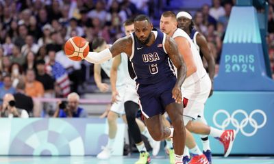 LeBron James, Anthony Davis highlights from USA-Serbia game