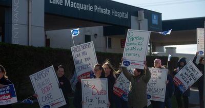 'We're overworked': private hospital nurses and midwives in historic strike