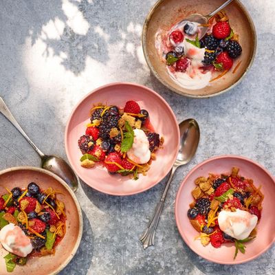 Ravneet Gill’s recipe for berry fruit salad