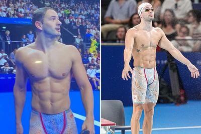 Dutch Swimmer Goes Viral For Super Revealing Trunks During 2024 Olympics: “Is This Legal?”