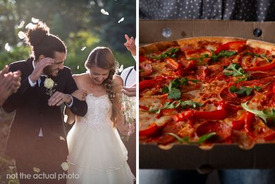 Bride Is Furious Guests Ordered Pizzas Because Her Family Ate Most Of The Food