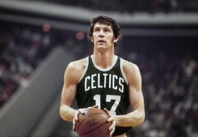 Boston Celtics legend John Havlicek’s 1978 jersey retirement ceremony