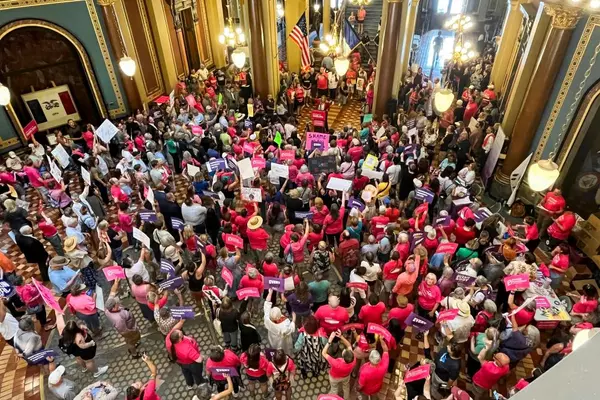 Iowa law banning most abortions after six weeks goes into effect