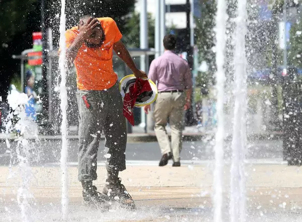 ‘Your body is completely drained’: US workers toil in heatwaves with no protections