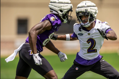 Ravens coach John Harbaugh says CB Nate Wiggins has looked good at training camp