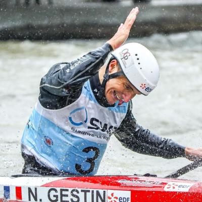 France's Nicolas Gestin Wins Gold In Men's Canoe Slalom