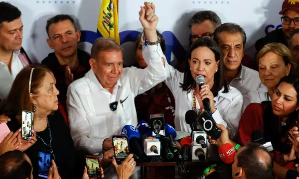 Venezuela on a knife-edge as opposition accuses Maduro of rigging election