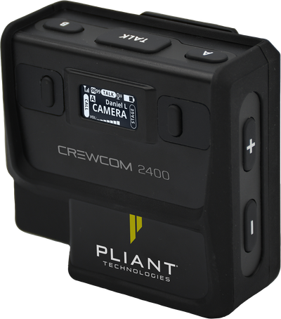 Pliant to Showcase New Compact Crewcom Radio Pack at IBC2024