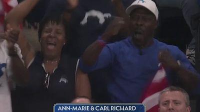 Frederick Richard's Parents’ Awesome Reaction to His Excellent Parallel Bars Routine