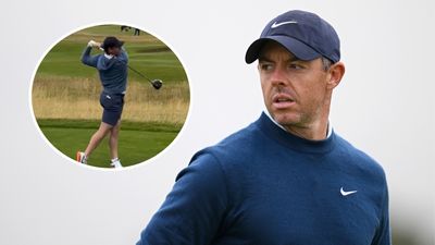 Rory McIlroy Plays Old Course Ahead Of Olympics