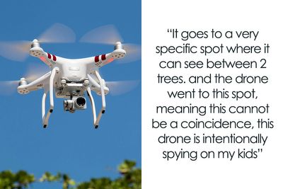 Creepy Stalker Uses Drone To Spy On Family With Small Kids, Guy Takes Matters Into His Own Hands