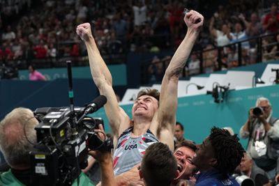 Team USA gymnast Stephen Nedoroscik inspired so many memes after winning an Olympic bronze medal
