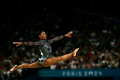 Biles Chases First Paris Olympic Gold, Fingers Crossed Over Seine