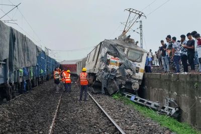 Passenger train derails in India, killing 2 passengers and injuring 20 others