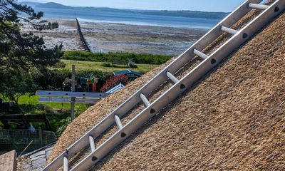 Country diary: Mending the last thatched roof in the village