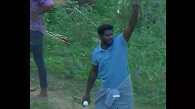 Watch: Local man refuses to return match ball during TNPL game