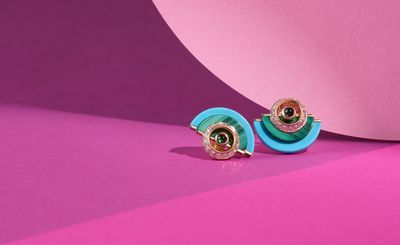 Discover Kia Schwan's colourful, Art Deco-inspired jewellery