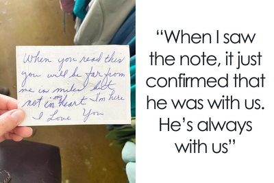 Man Passes Away Due To Covid, Daughters Go Thrifting And Find Note That Seems Written By Their Late Dad