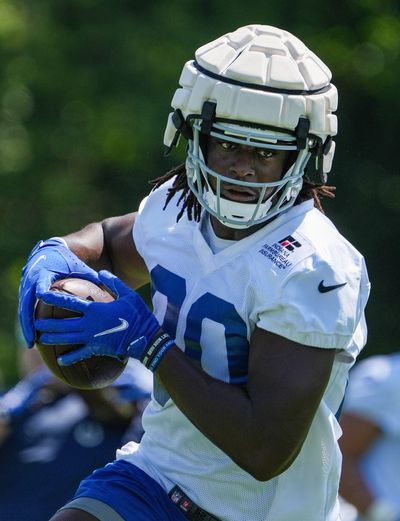 Colts ‘excited’ to get extended look at TE Jelani Woods and see what roles he can fill