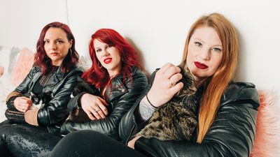 "I've got poop on me!" We took Kittie to a cat cafe (obviously) to ask them about their amazing comeback, the nu metal nostalgia train and surviving the music industry as a band of young women