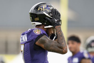 John Harbaugh describes Rashod Bateman’s injury as ‘nothing serious’