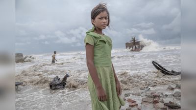 Devastating portrait of young girl who has lost everything wins environmental photography award