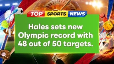 British Shooter Nathan Hales Wins Men's Trap Shooting Gold