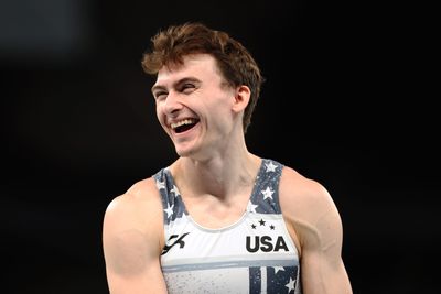 Why Team USA Olympic gymnast Stephen Nedoroscik tugs on his ear when he’s competing