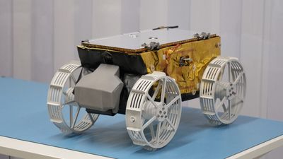 Japan's ispace will fly a tiny European-built lunar rover to the moon this year (photo)