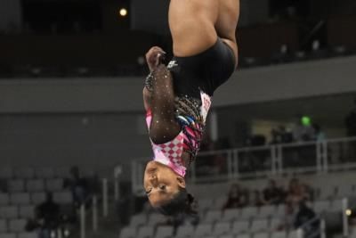 Jordan Chiles Shines In Vault At Olympics