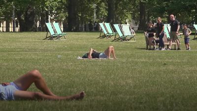 London swelters in hottest day of the year with 32C recorded in Heathrow