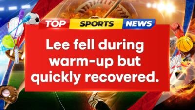 American Gymnast Suni Lee Recovers Quickly After Fall