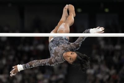 Simone Biles Leads U.S. Gymnastics Team In Paris Final