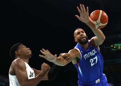 Japan’s Rui Hachimura was ejected for fouling France’s Rudy Gobert in the Olympics and fans hated it