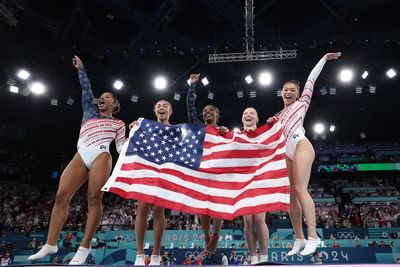 USA women win gymnastics all-around gold