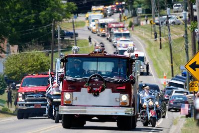 With the funeral behind them, family of the firefighter killed at the Trump rally begins grieving