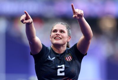 Team USA women’s rugby sevens star Ilona Maher shared an awesome celebration photo after winning bronze