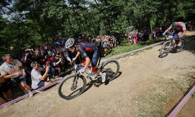 Breaking down Tom Pidcock’s dramatic charge to mountain-biking glory in Paris