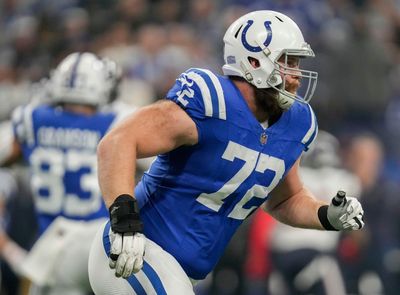 Colts RT Braden Smith returned to team drills during Tuesday’s practice