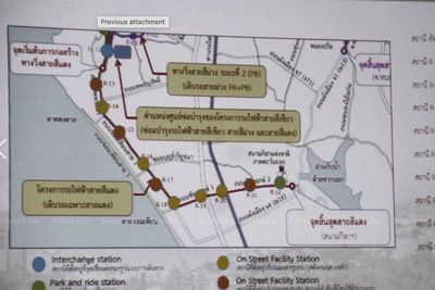 Pattaya gets ready for new monorail line