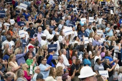 Kamala Harris Energizes Democratic Base In Wisconsin