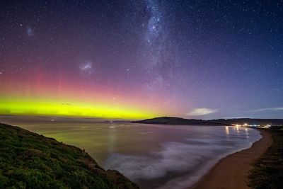 Southern lights: Australians dazzled by spectacular aurora australis after powerful solar storm