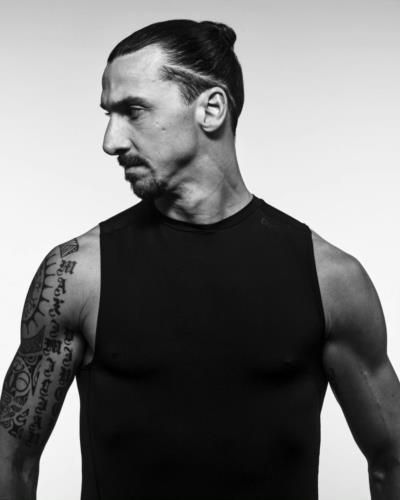 Zlatan Ibrahimovic: Icon Of Strength And Style In Monochrome