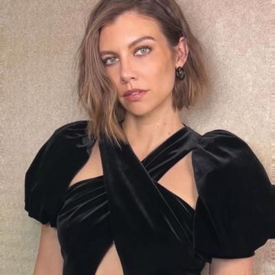 Lauren Cohan Stuns In Striking Black Ensemble