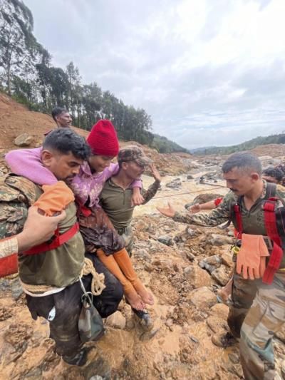 Deadly Landslides Strike Southern India After Torrential Rains