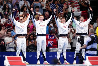 Shooter Nathan Hales and swim relay quartet deliver GB gold double on day four