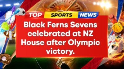 Black Ferns Sevens Families Celebrate As Hayden Wilde Wins Silver